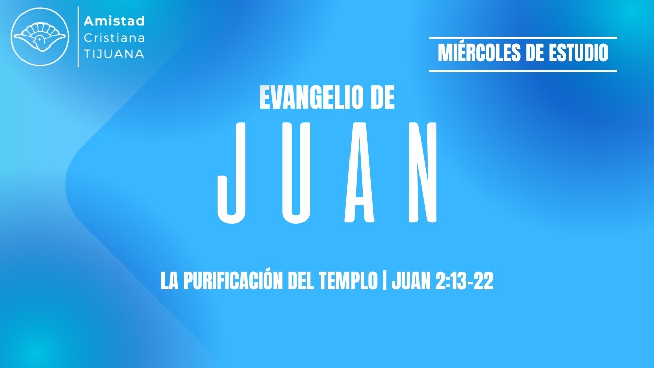 Juan 2:13-22 | La purificación del templo | Miércoles de estudio