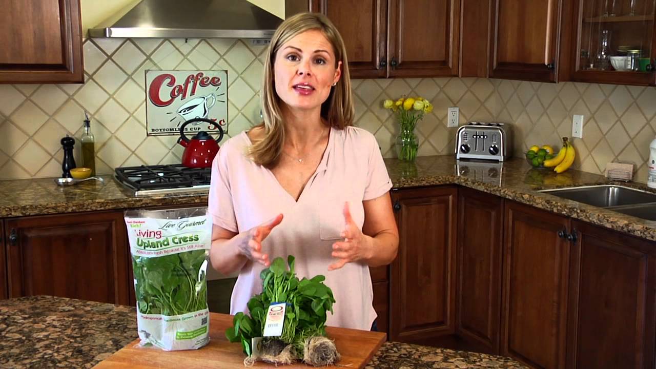 Live Gourmet Upland Cress 101 with Dani Spies