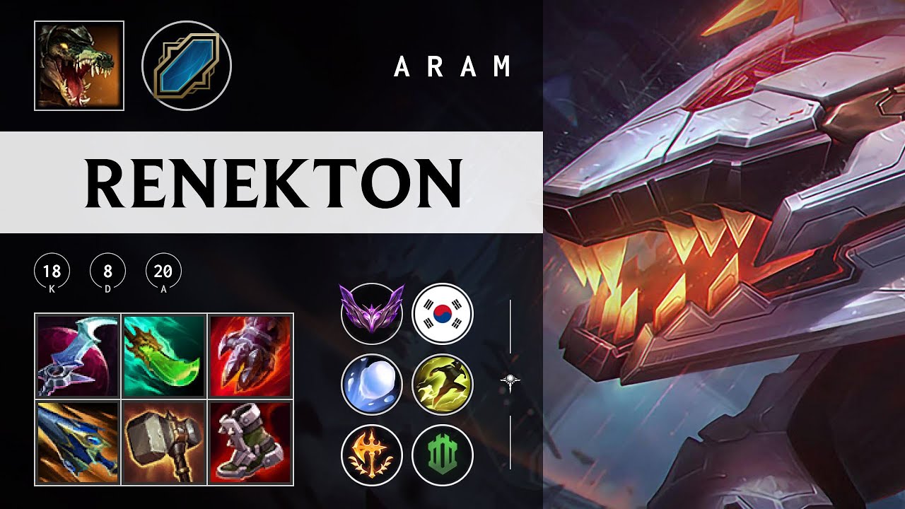Renekton ARAM - KR Master Patch 26.01
