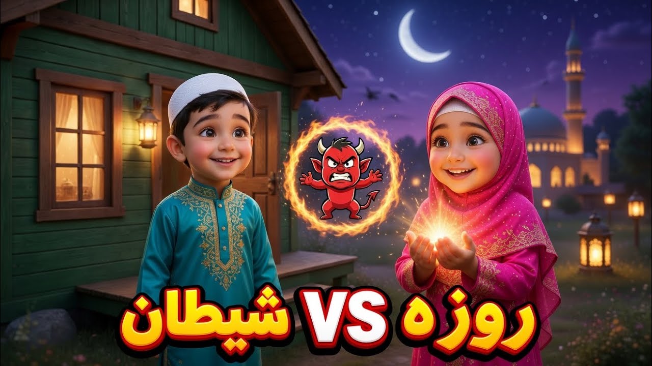 Roza VS Shaytan 😈 | Bachon Ka Pehla Roza 🌙 Ramadan Islamic Story for Kids