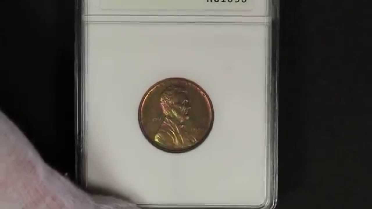 1909 Matte Proof Lincoln Cent ANACS PF63RB Beautiful Color!