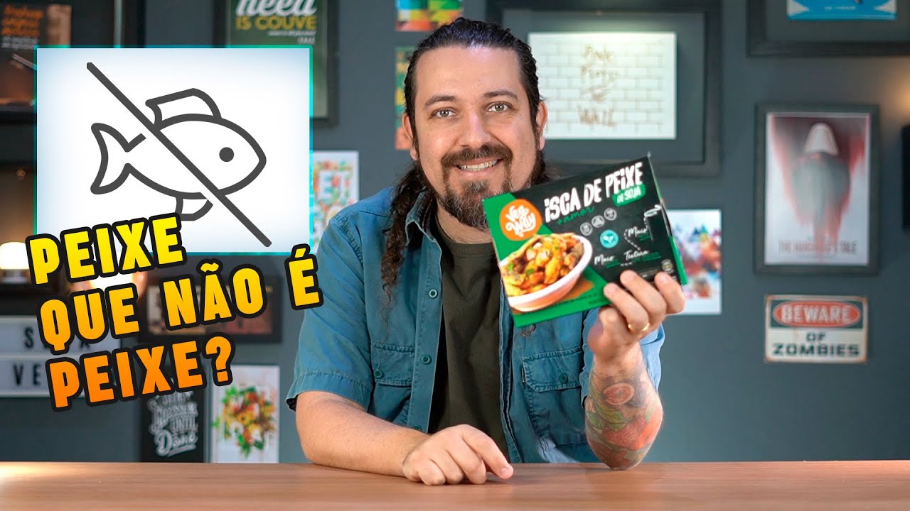 Provei um peixe frito que não é peixe (e outras carnes vegetais)