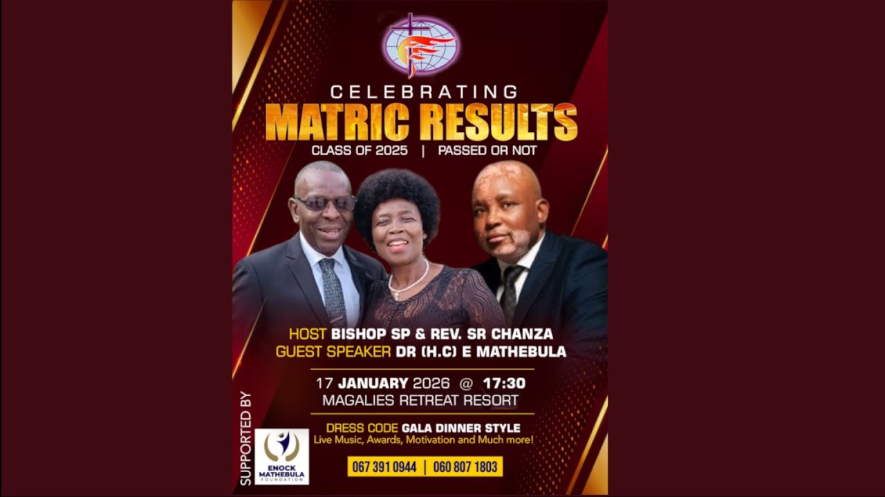 Matric Results Celebration Class 2025 live