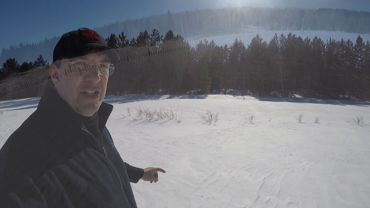 Neige et efficacité de la clôture brise-vent