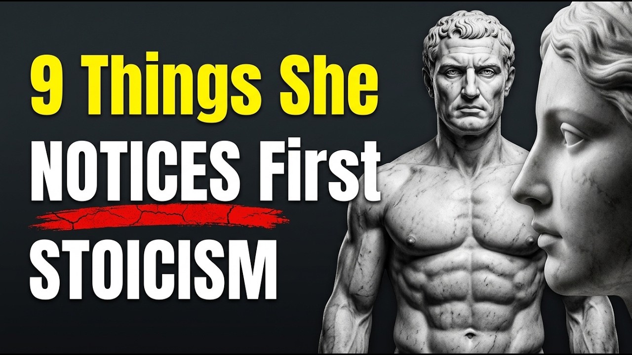 9 Things She NOTICES First | STOICISM