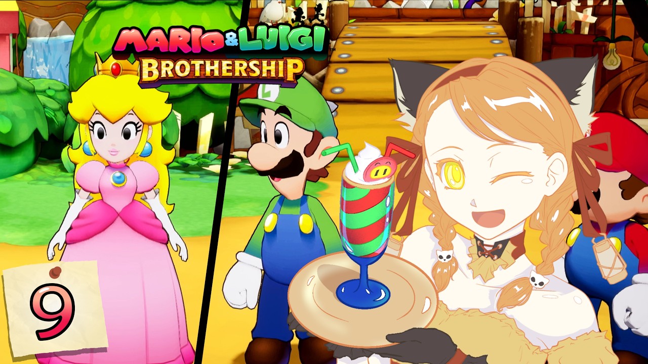 A Tough Decision: Peach or Luigi? - Mario & Luigi Brothership Cozy Playthrough NC