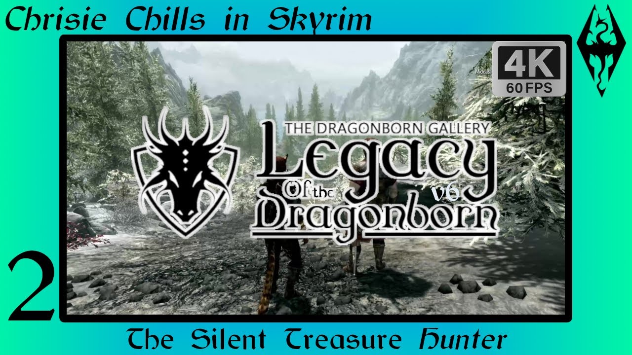 Skyrim Legacy of the Dragonborn #2 There Be Dragons | No Commentary