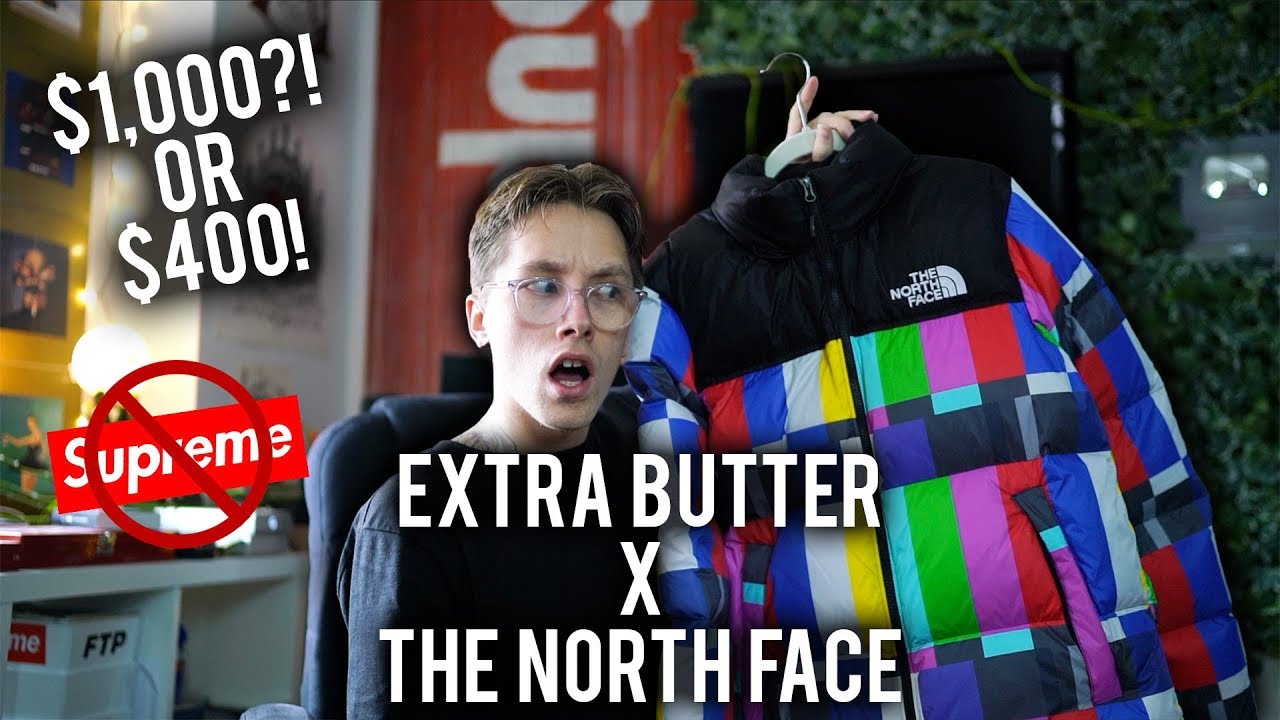 EXTRA BUTTER x THE NORTH FACE UNBOXING