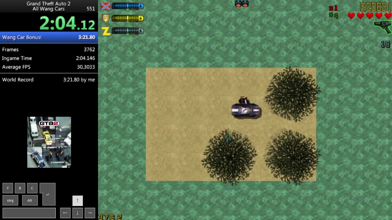 Speedrun: GTA 2 All Wang Cars (03:10.64)