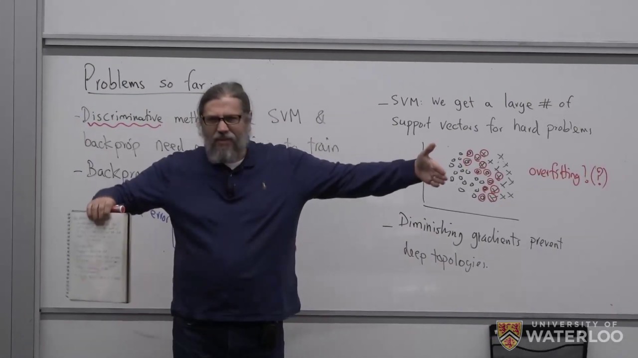 Machine Intelligence - Lecture 12 (Problems of Learning, RBMs, Autoencoders)