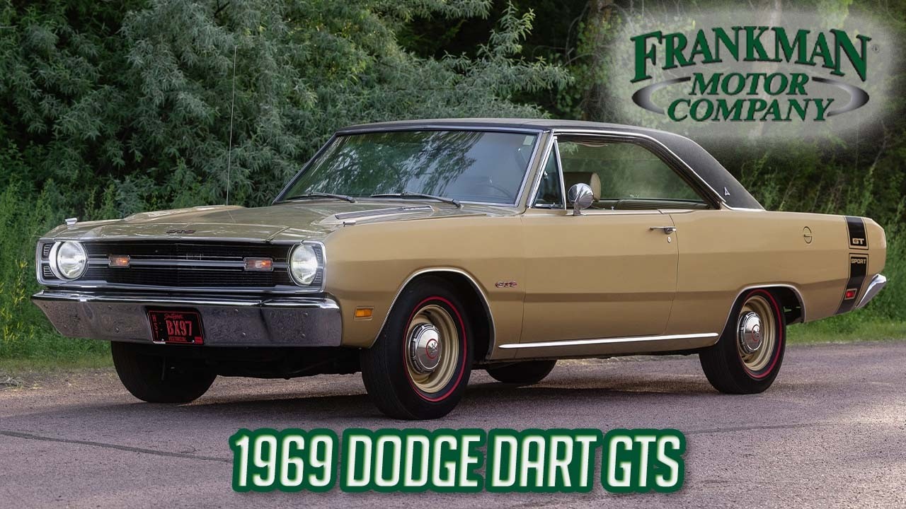 1969 Dodge Dart GTS 340 V8 | Заводской кондиционер и Bluetooth | 15 тыс. миль пробега | Mopar зол...