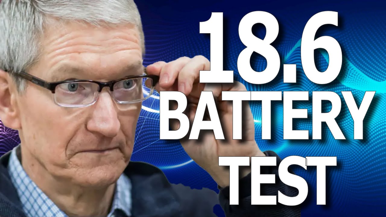 iOS 18.6: Тест времени работы аккумулятора / расхода заряда аккумулятора / производительности акк...