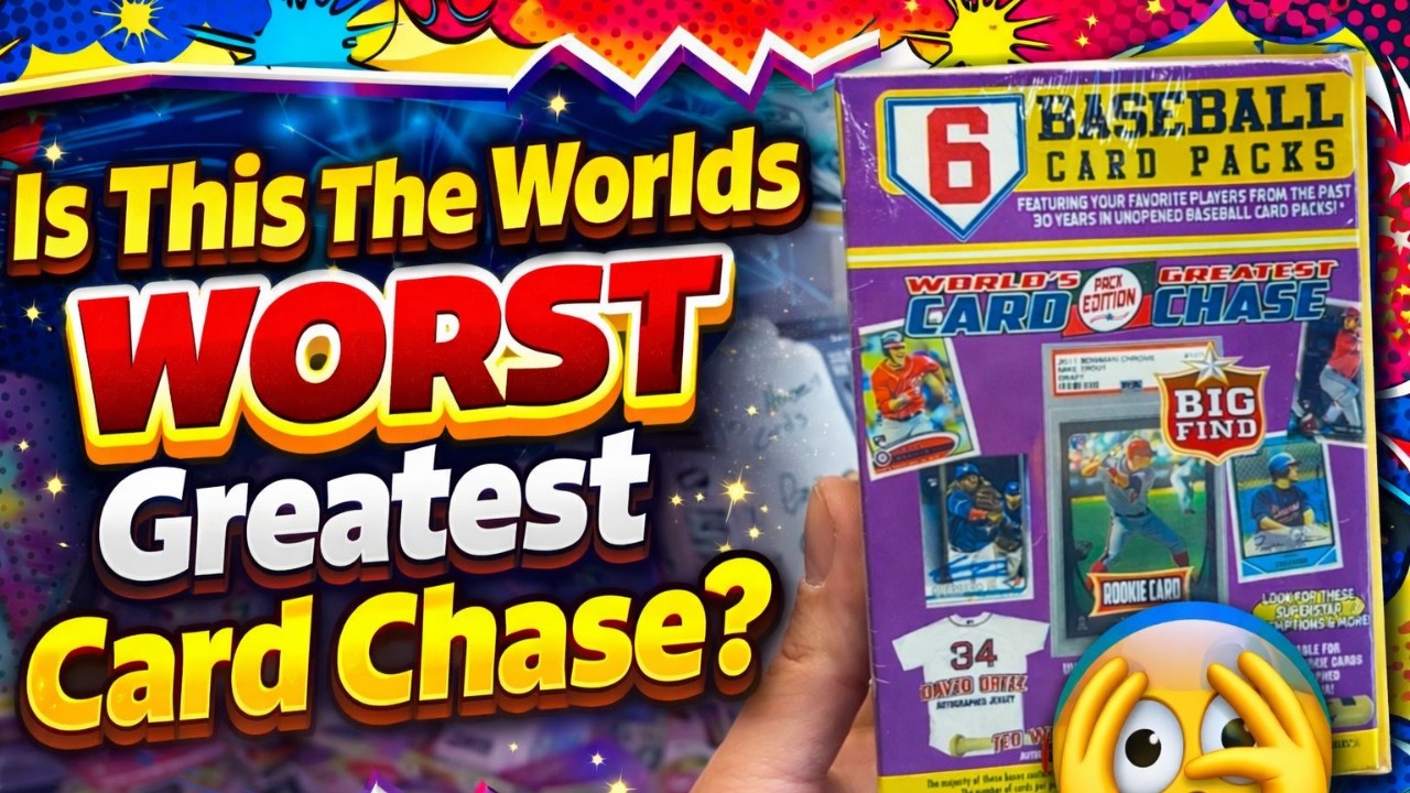 Worlds (WORST?) Greatest Card Chase Box Breaks! 