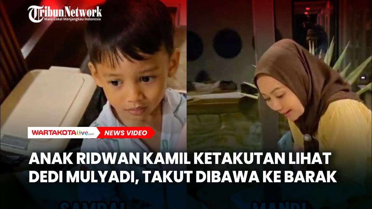Anak Ridwan Kamil Panik Lihat Dedi Mulyadi, Takut Dibawa ke Barak