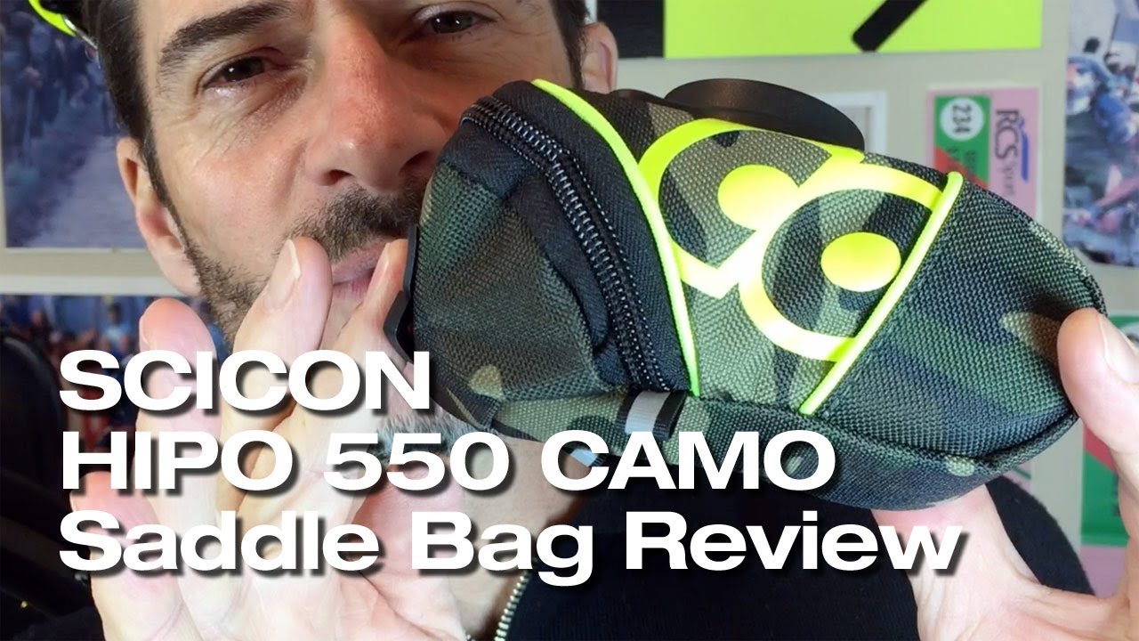 SCICON Hipo 550 Camo Saddle Bag Review by PEZCycling