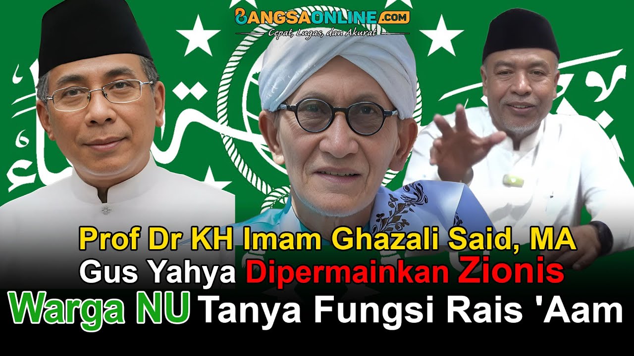 Warga NU Pertanyakan Apa Fungsinya Rais 'Aam