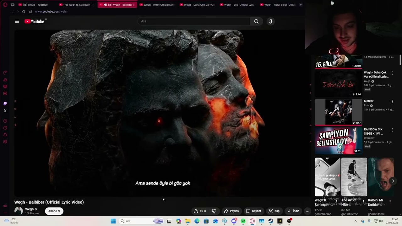 BU ADAM KAFAYI KIRMIŞ. - WEGH CURCUNA ALBUM REACTION