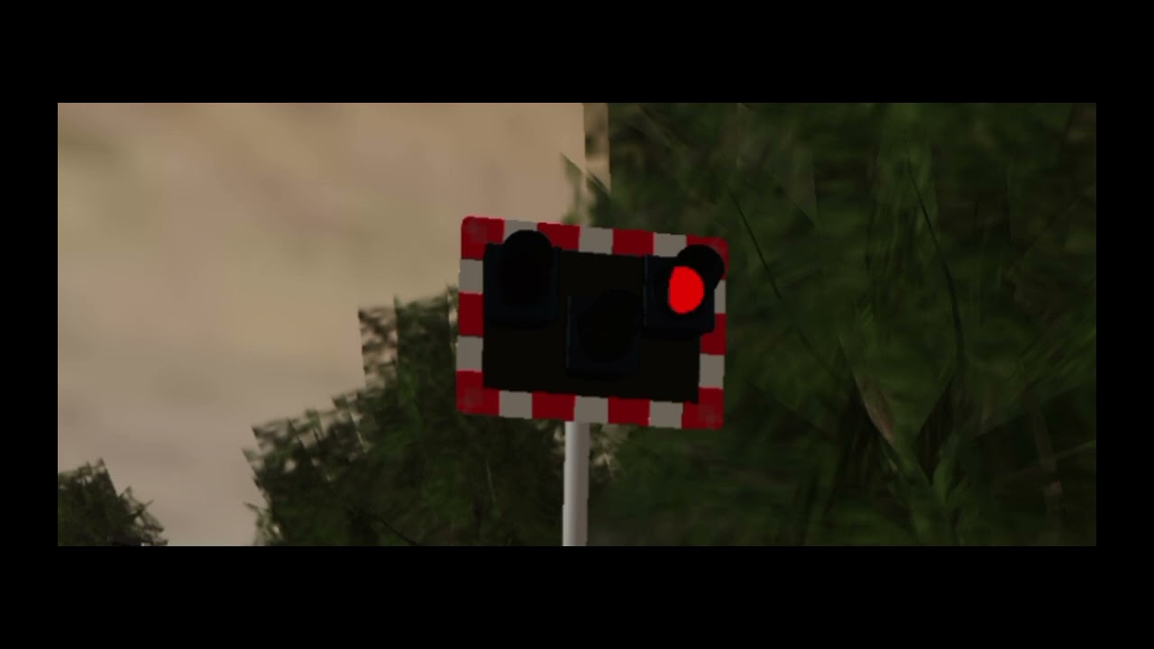 Maritime way level crossing active