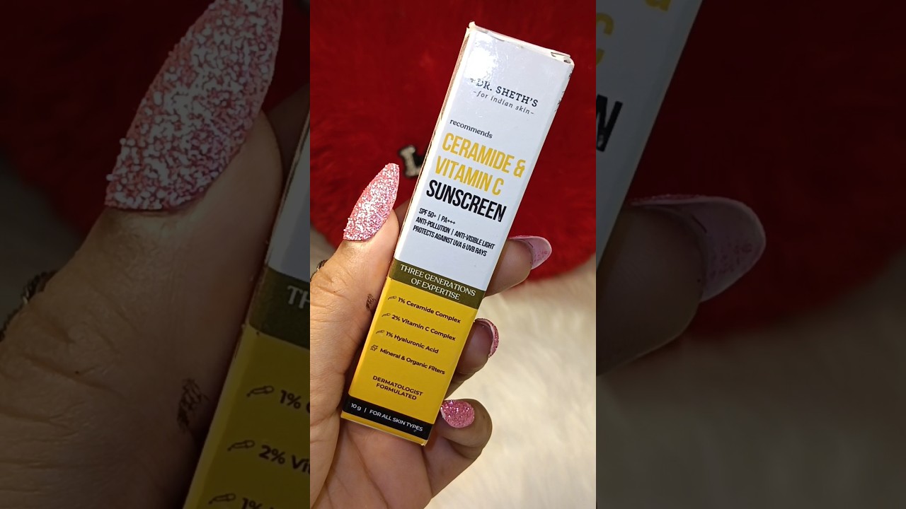 Dr Sheths Ceramide & Vitamin C Sunscreen #sunscreen #drseths