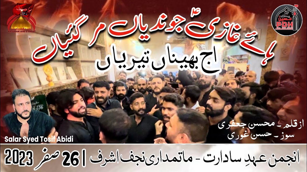 Haye Ghazi Jondiyan Mar Gaiyan | PDH | QBH | Ahad e Sadat | 26 Safar | Sardab Mola Abbas | Karbala