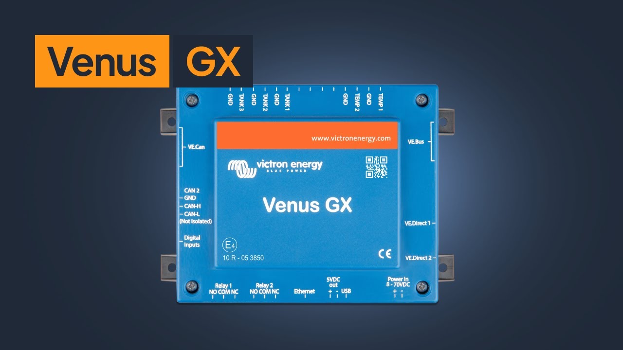 Venus GX Victron Energy - zarządzenie instalacją fotowoltaiczną przez internet.