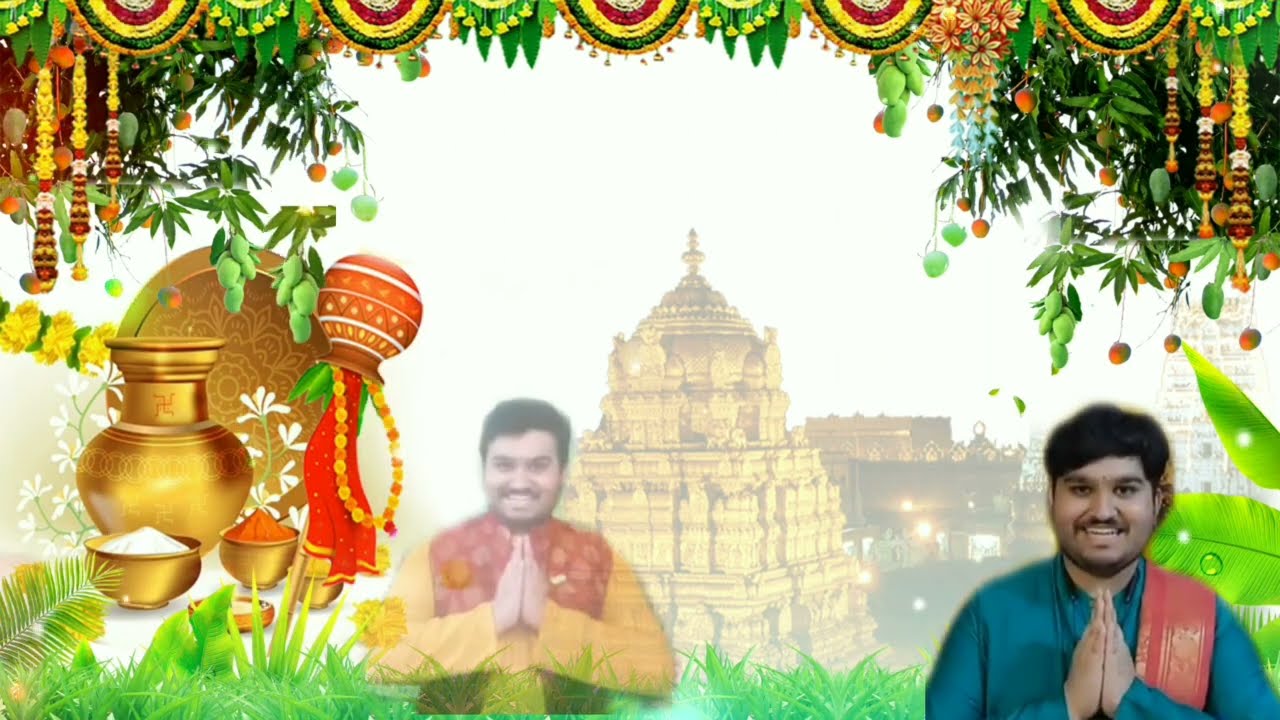 Ugadi wishes by Swara Samrat Vid.Abhiram Bharathavamshi Cultural Foundation(R)|
