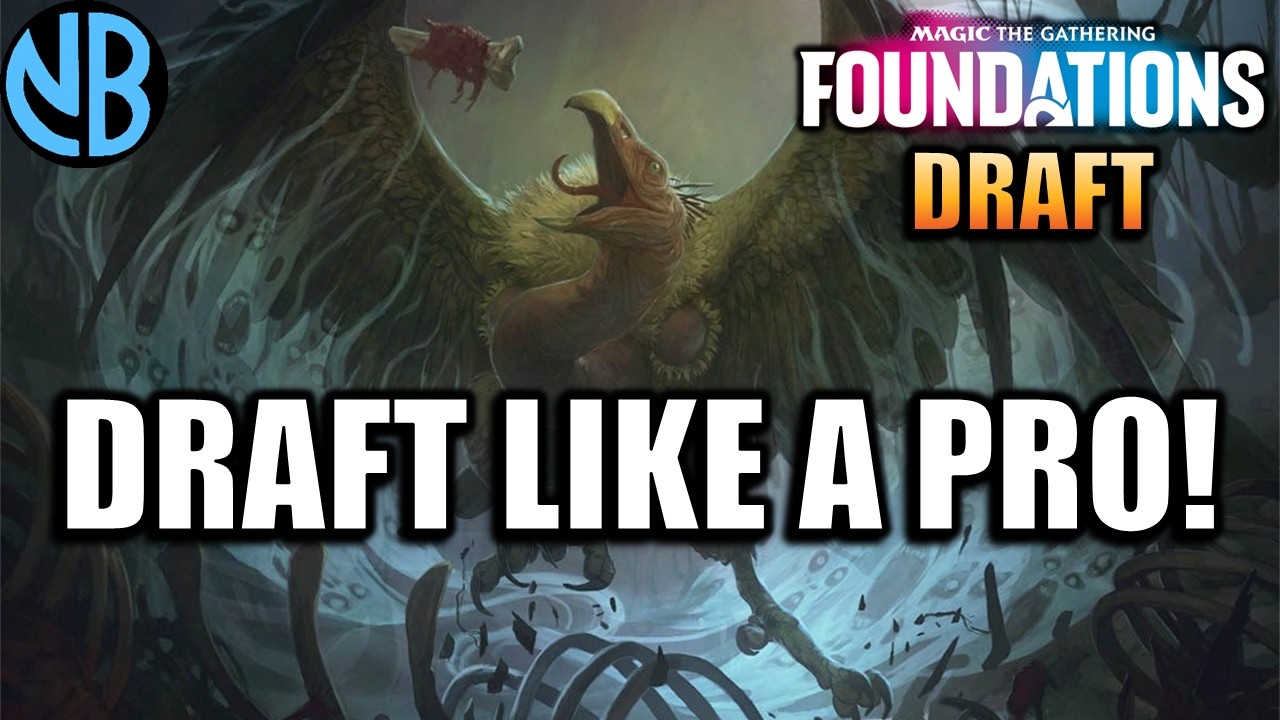 Drafting Like a Pro in MTG Foundations Draft!!!
