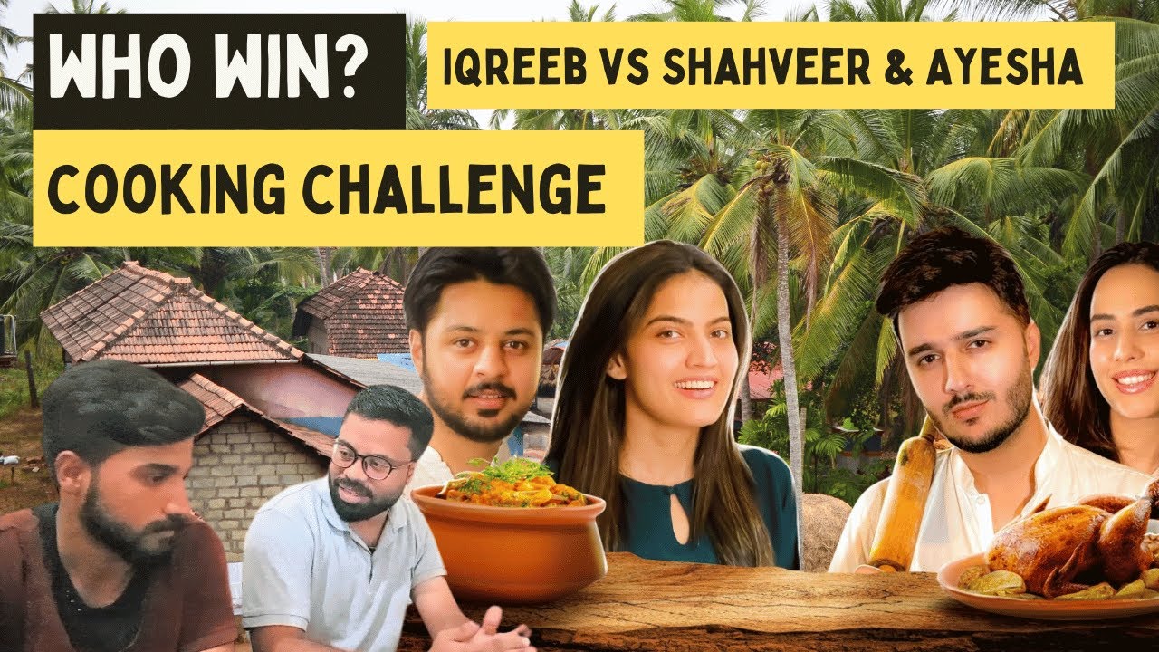 Reaction to Shahveer Jafry Couple Cooking Challenge|  Iqra Areeb vs Shahveer  Ayesha| vlog reaction