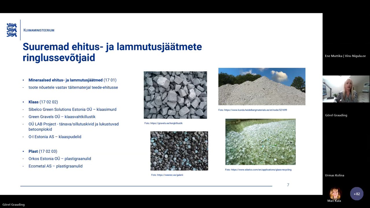 KO(h)Vihommikud keskkonnaspetsialistidele 29.05.2025 I Ehitus- ja lammutusjäätmed