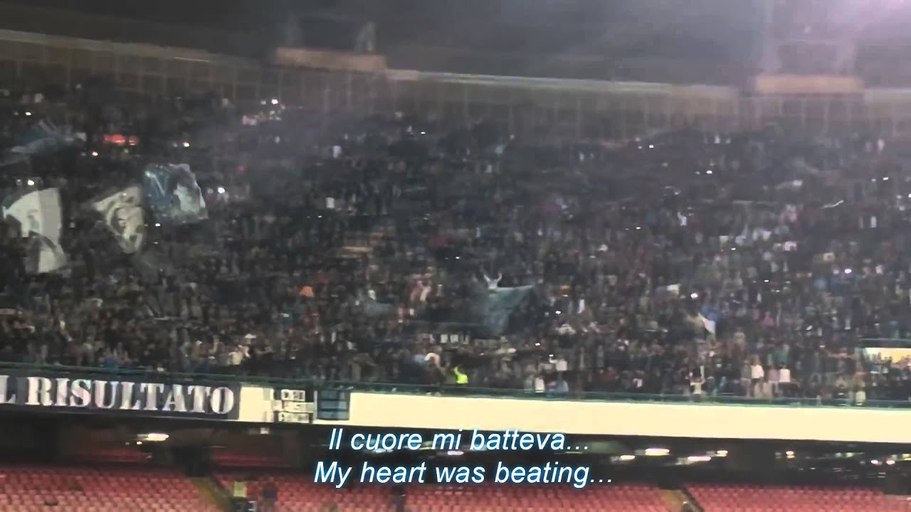Napoli fans, new amazing chant (please Subscribe)
