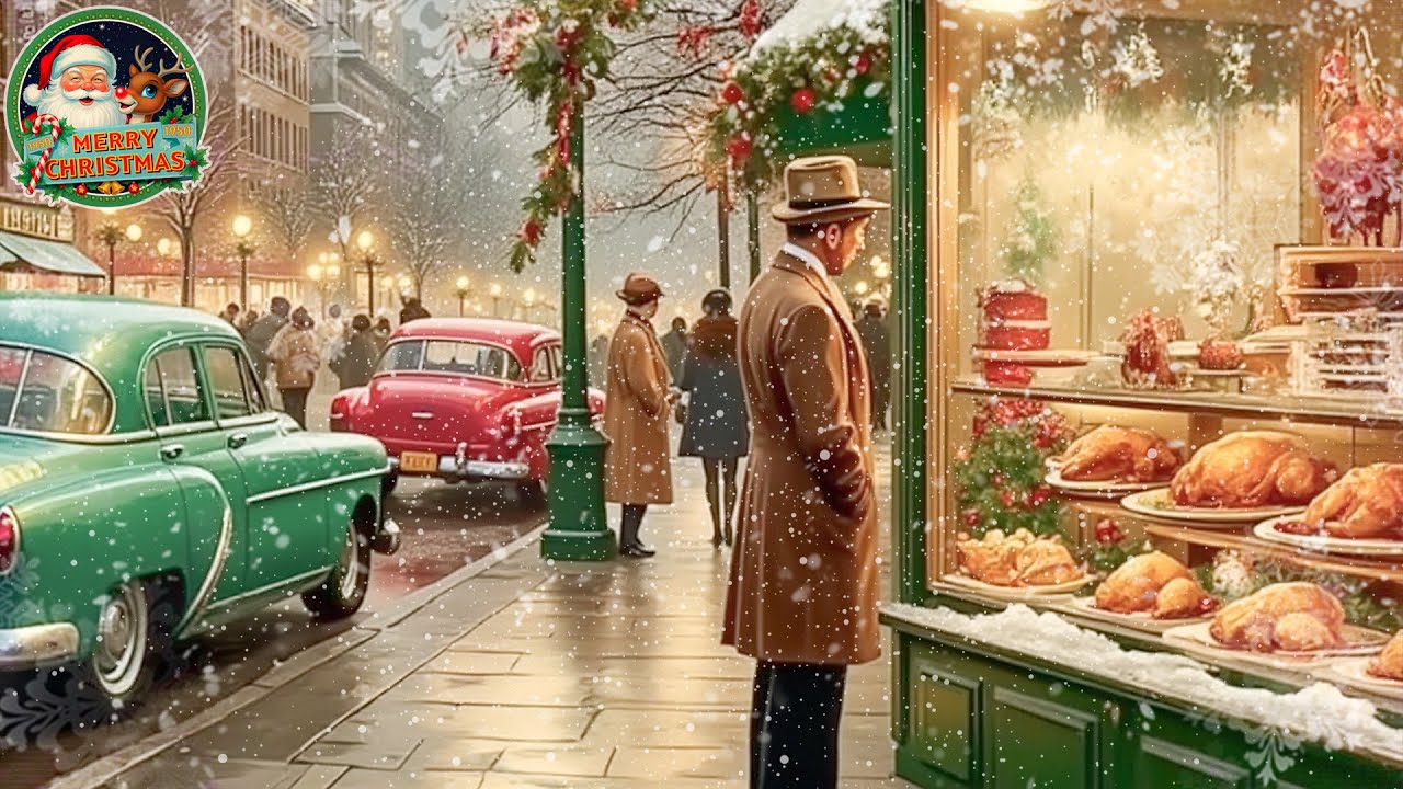 Vintage Thanksgiving Music 🎶 Classic Christmas Songs 1940s-1960s 🎅