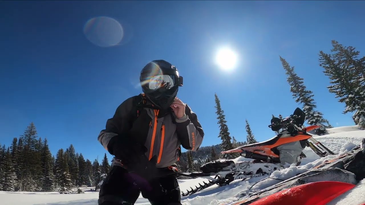 SNOWBIKE 2025/2026 02 22 EMIGRATION MINK CREEK SPRING 1