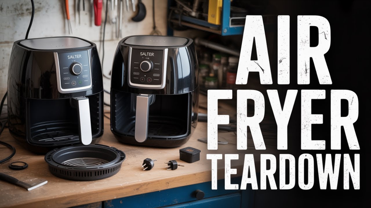 Salvage or Scrap? Double Salter Air Fryer Teardown
