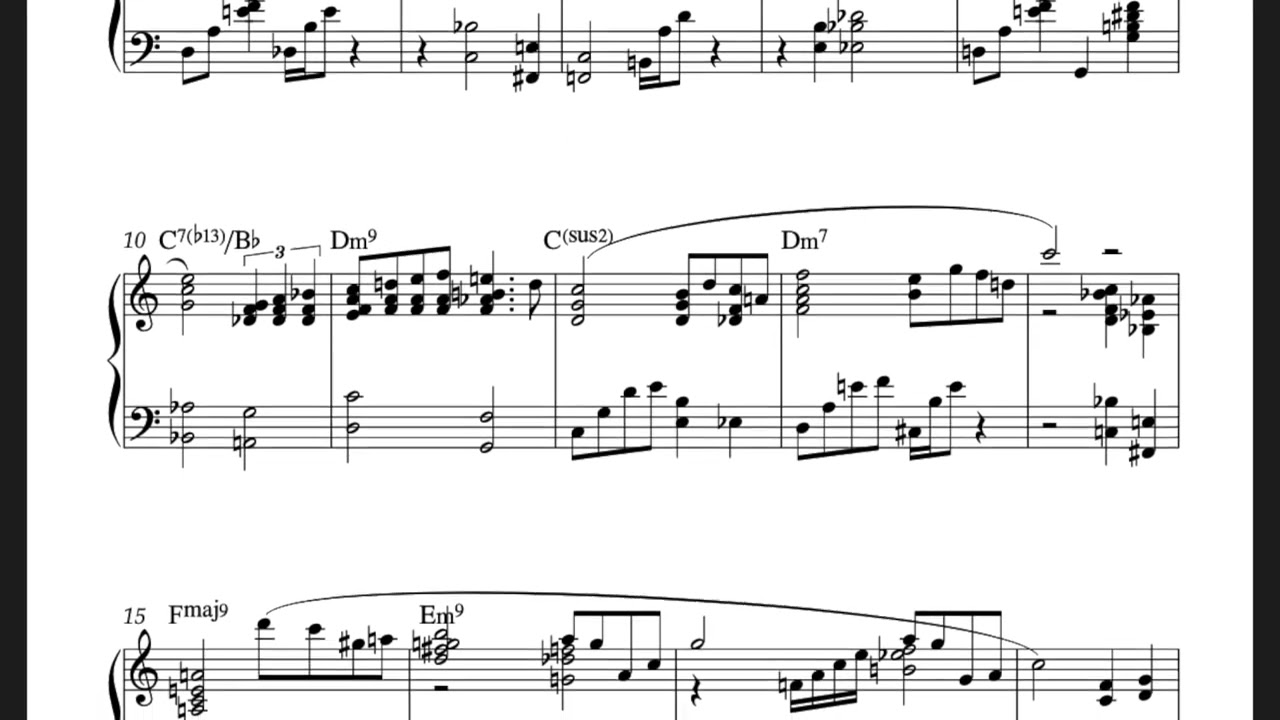 Smoke Gets In Your Eyes (piano solo)