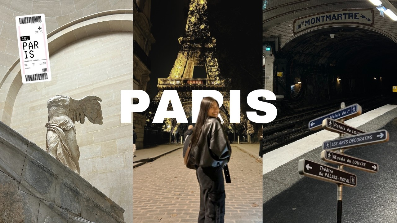 paris vlog | having fun, glimpse, scenery...