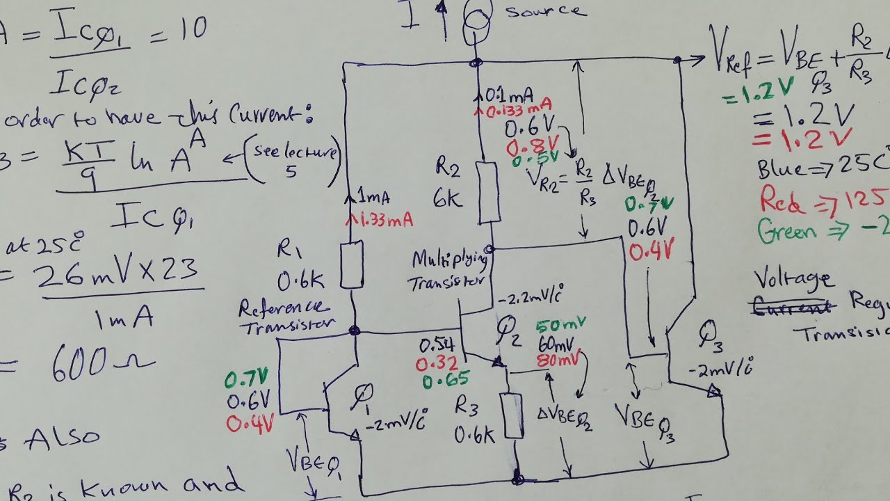 Transistor,Design and Applications 16.Band-Gap Voltage Reference1.2v.Theory and Designالترانزستور 🇯🇴