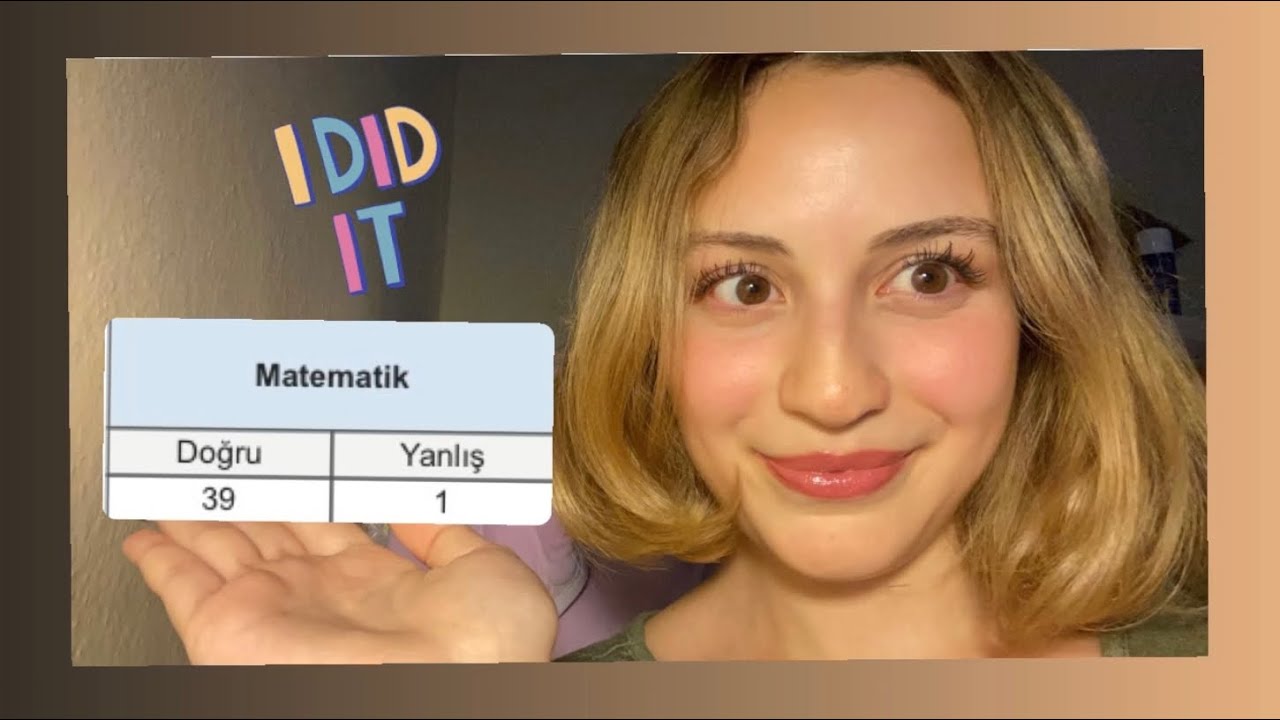 AYT MATEMATİĞE NASIL ÇALIŞTIM ? BANA 38,75 NET GETİREN ÇALIŞMA ŞEKLİM… 🎉