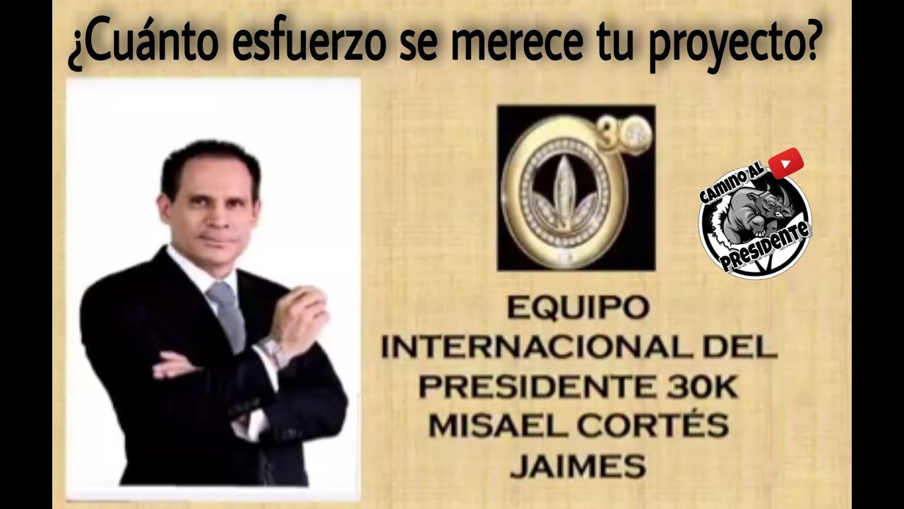 Misael Cortes ¿Cuánto esfuerzo merece tu proyecto?