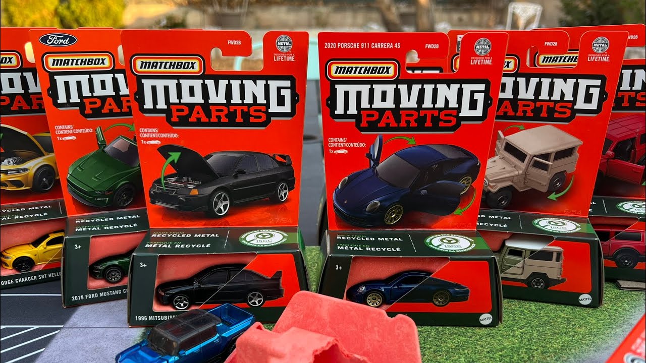 Lamley Showcase: Is the new Matchbox 2024 Moving Parts plastic-free packaging easy to steal?