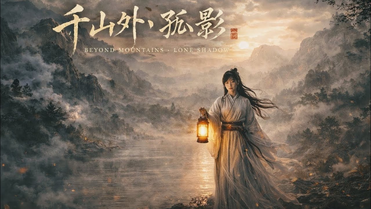 《千山外•孤影》｜古風水墨意境音樂・山林孤燈