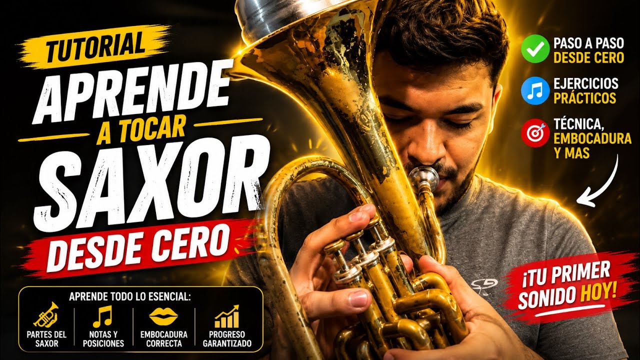 COMO TOCAR SAXOR DESDE CERO Pt 1