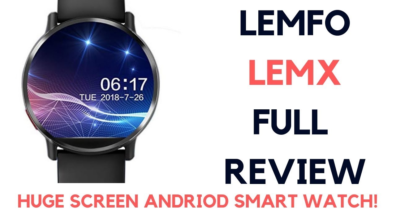 LEMFO LEM X 4G SMART WATCH REVIEW | BIG SCREEN = MUST BUY?
