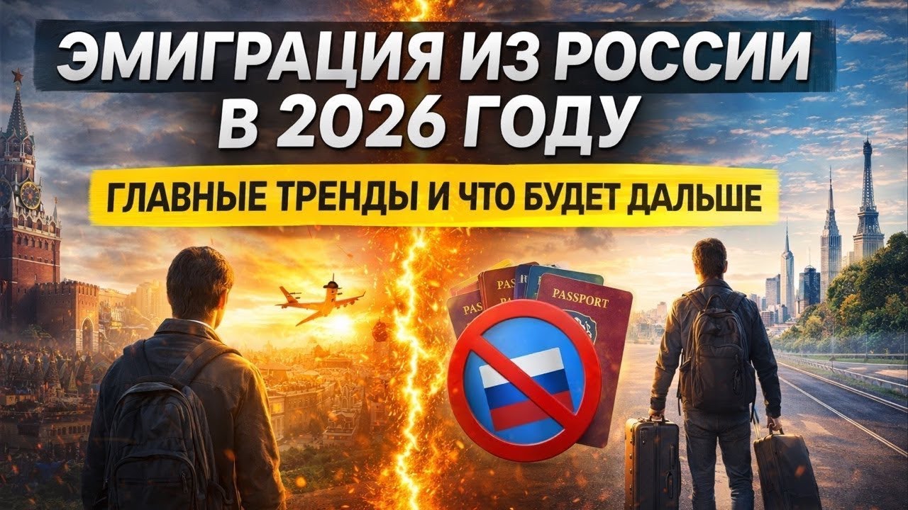 Эмиграция из России в 2026 - Что Будет Дальше