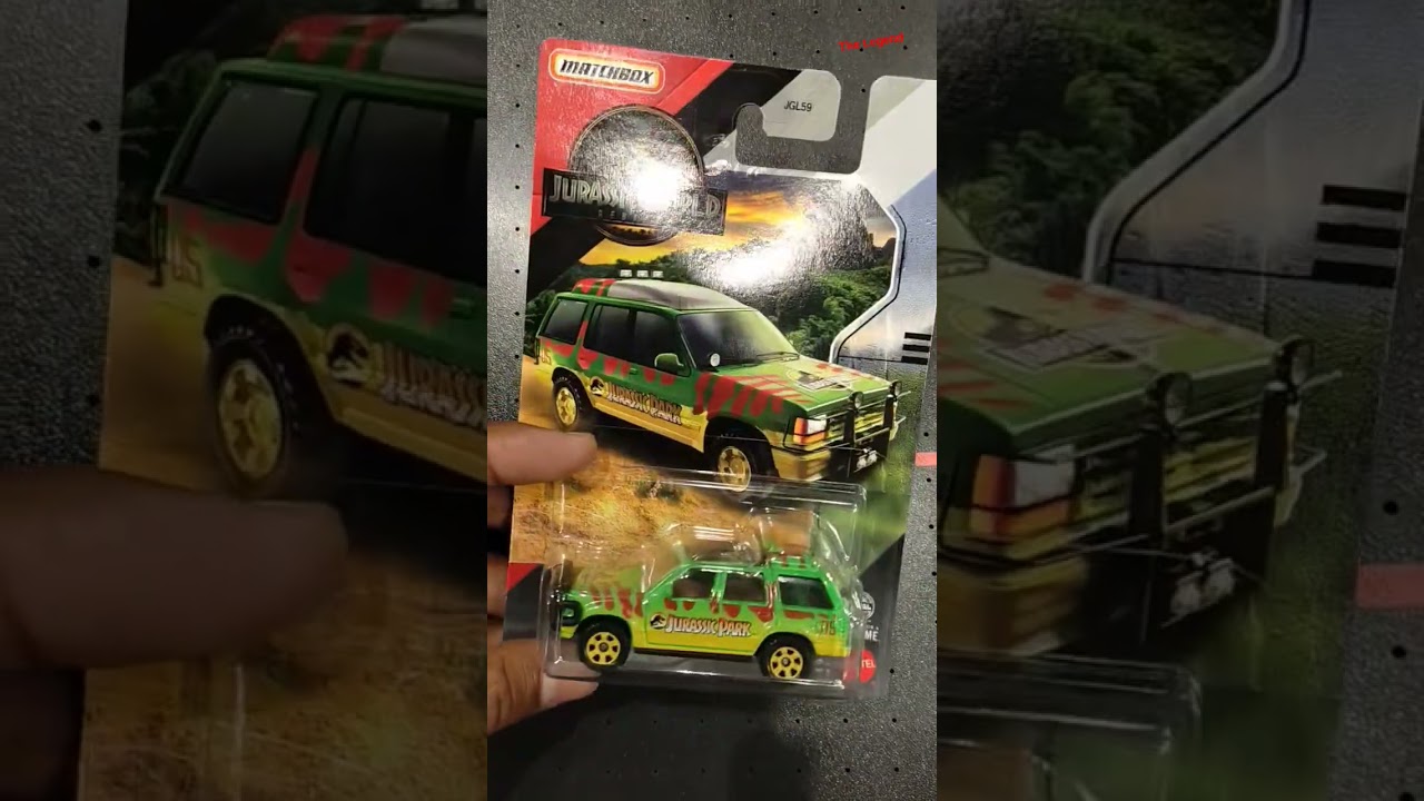 Jurassic world Ford Explorer #sportscar #matchbox #diecastcollection #ford