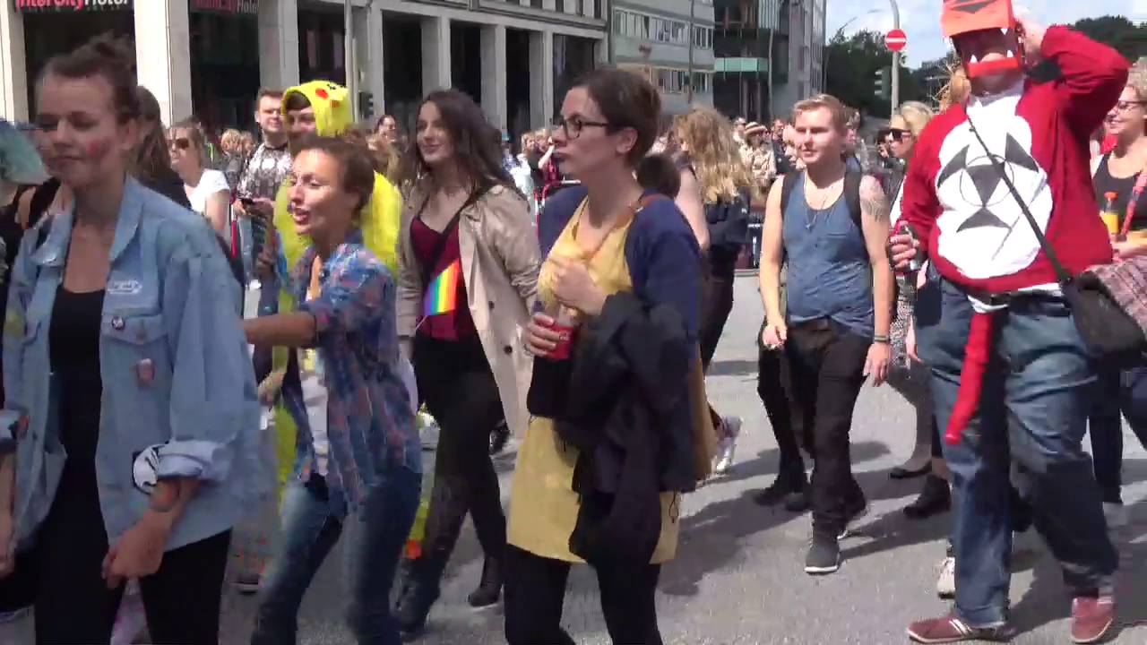 CSD Parade Hamburg 6. August 2016