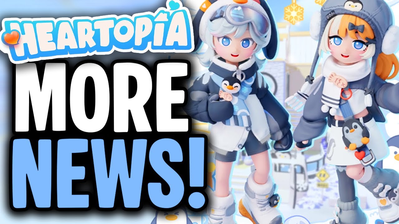 Winter Frost Fashionwave in Heartopia 🩵| Outfits, Tool Skin & Bug Fixes