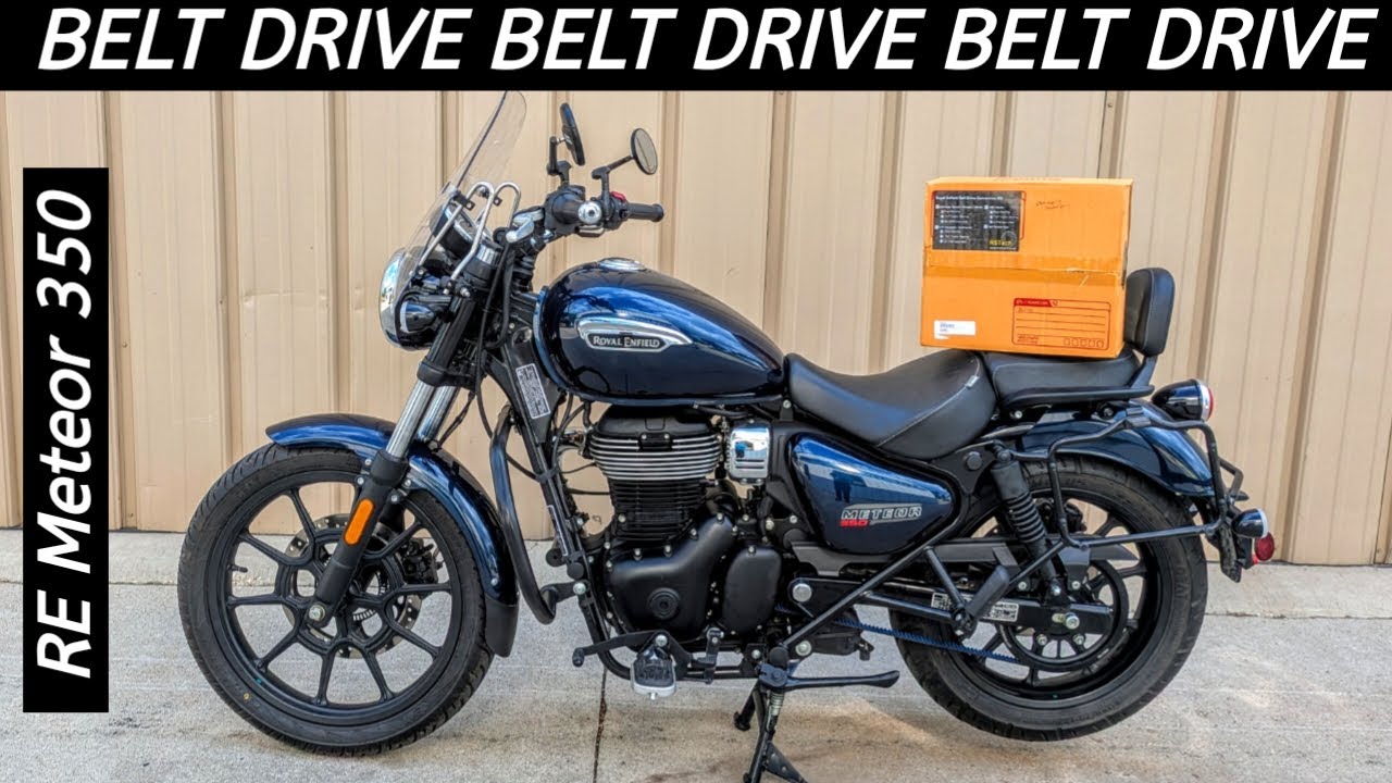 The RE Meteor 350 Gets a BELT DRIVE - Double Wahoo!