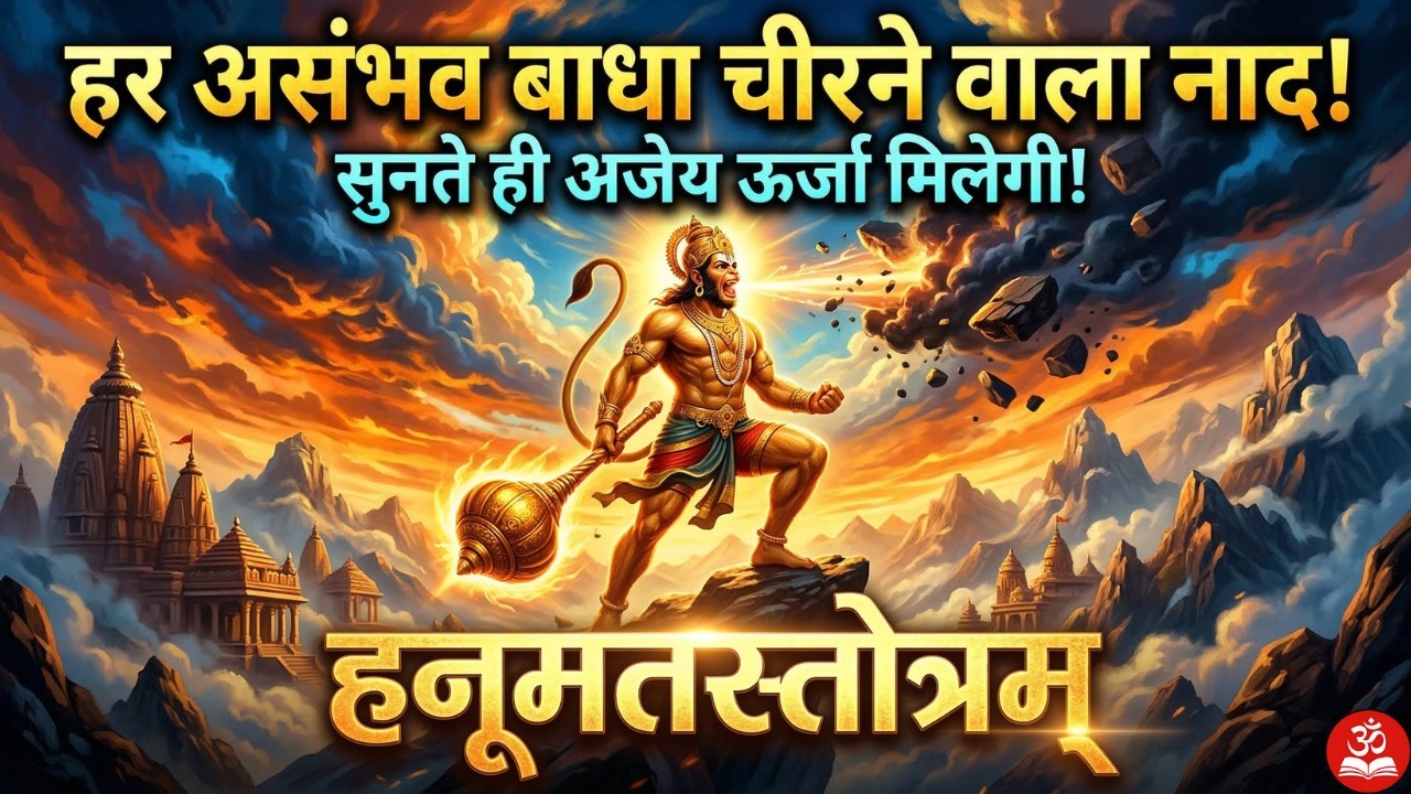 हनूमत्स्तोत्रम् - अजेय ऊर्जा और सफलता का प्राचीन महामंत्र | Hanumat Stotram by Sanatan Chetana