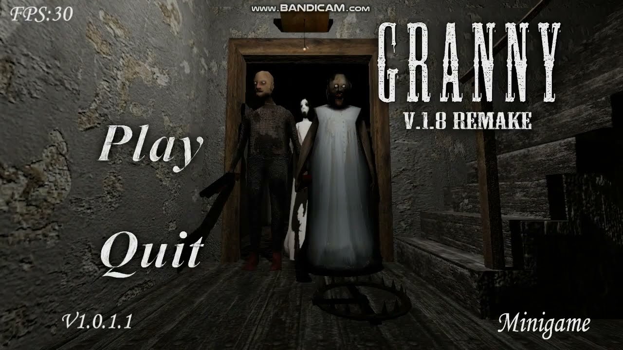 Granny v1.8 Remake With Five Enemies + Robot Full Gameplay Day 1