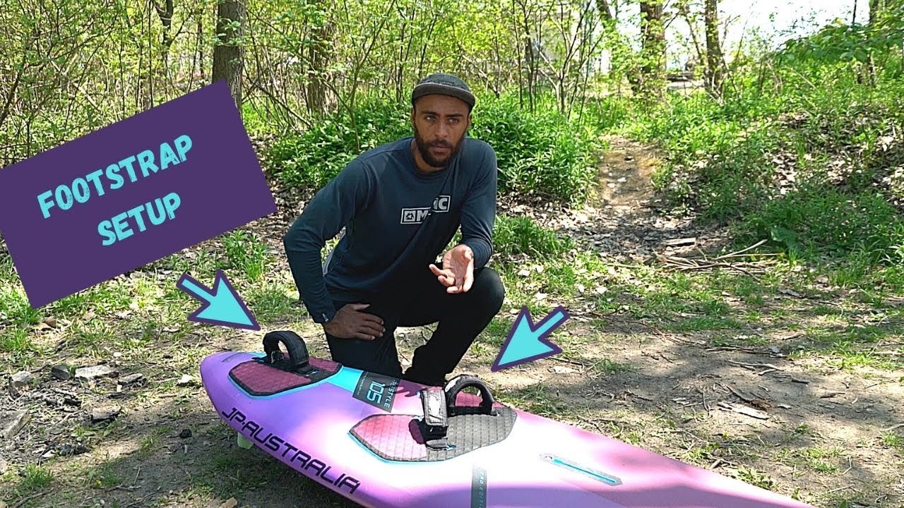 Footstrap setup - Windsurfing